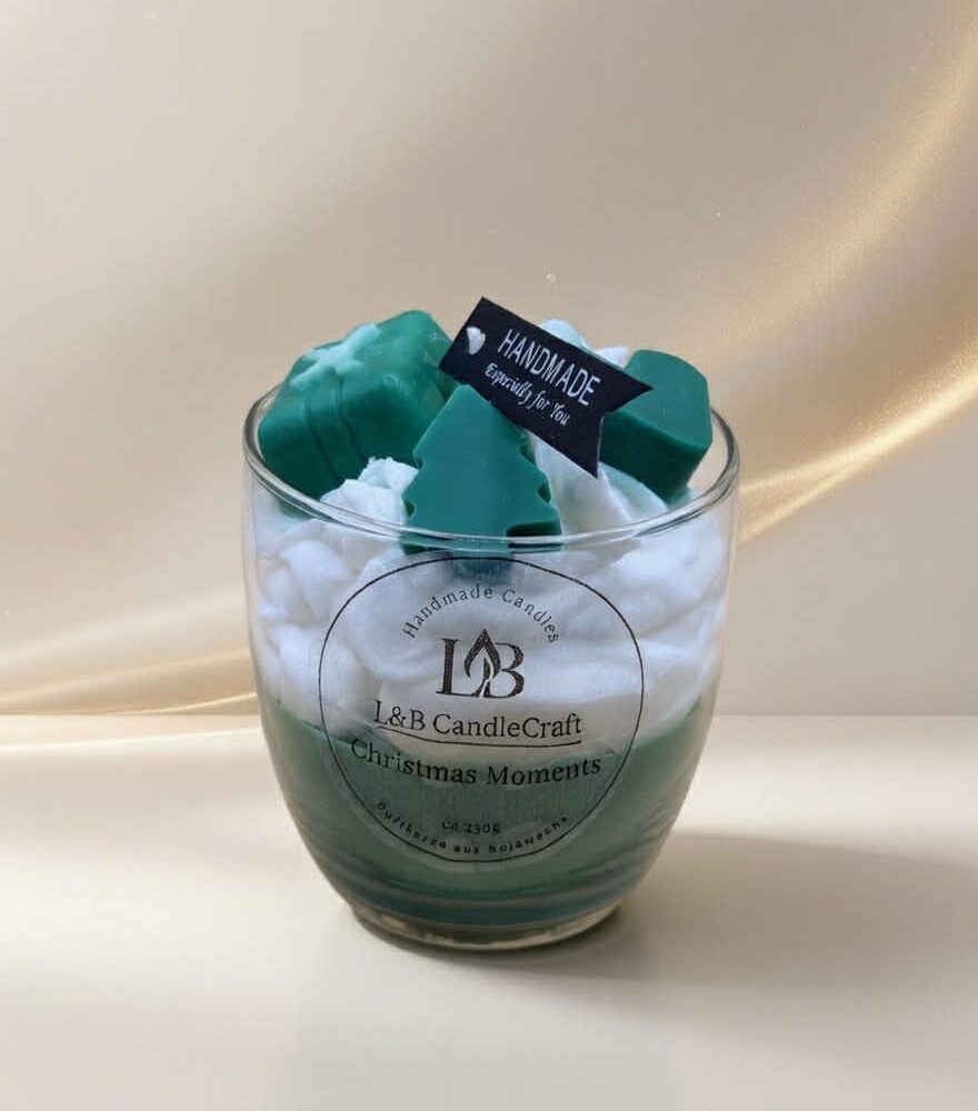 duftkerze christmas moments grün