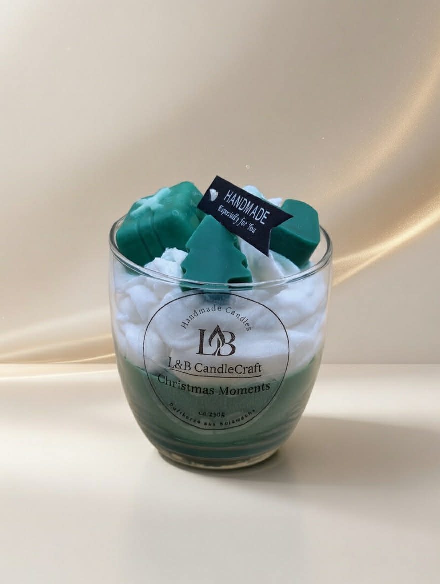 duftkerze christmas moments grün
