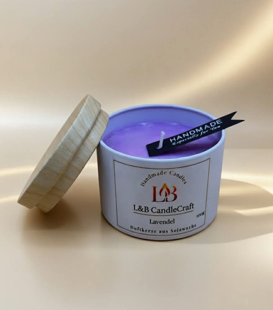 duftkerze lavendel