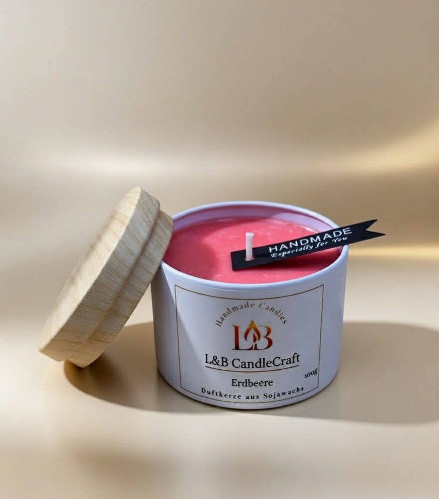 duftkerze erdbeere
