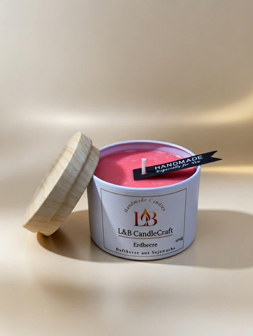 duftkerze erdbeere