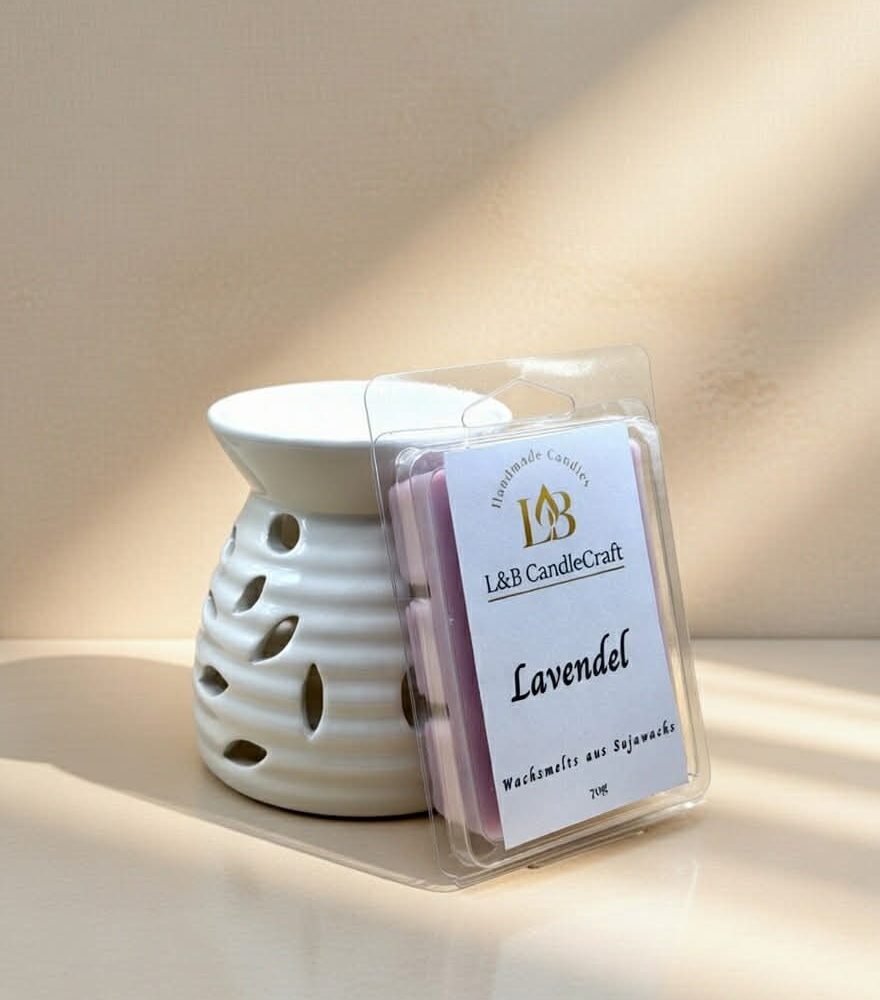 lavendel duftwachs set