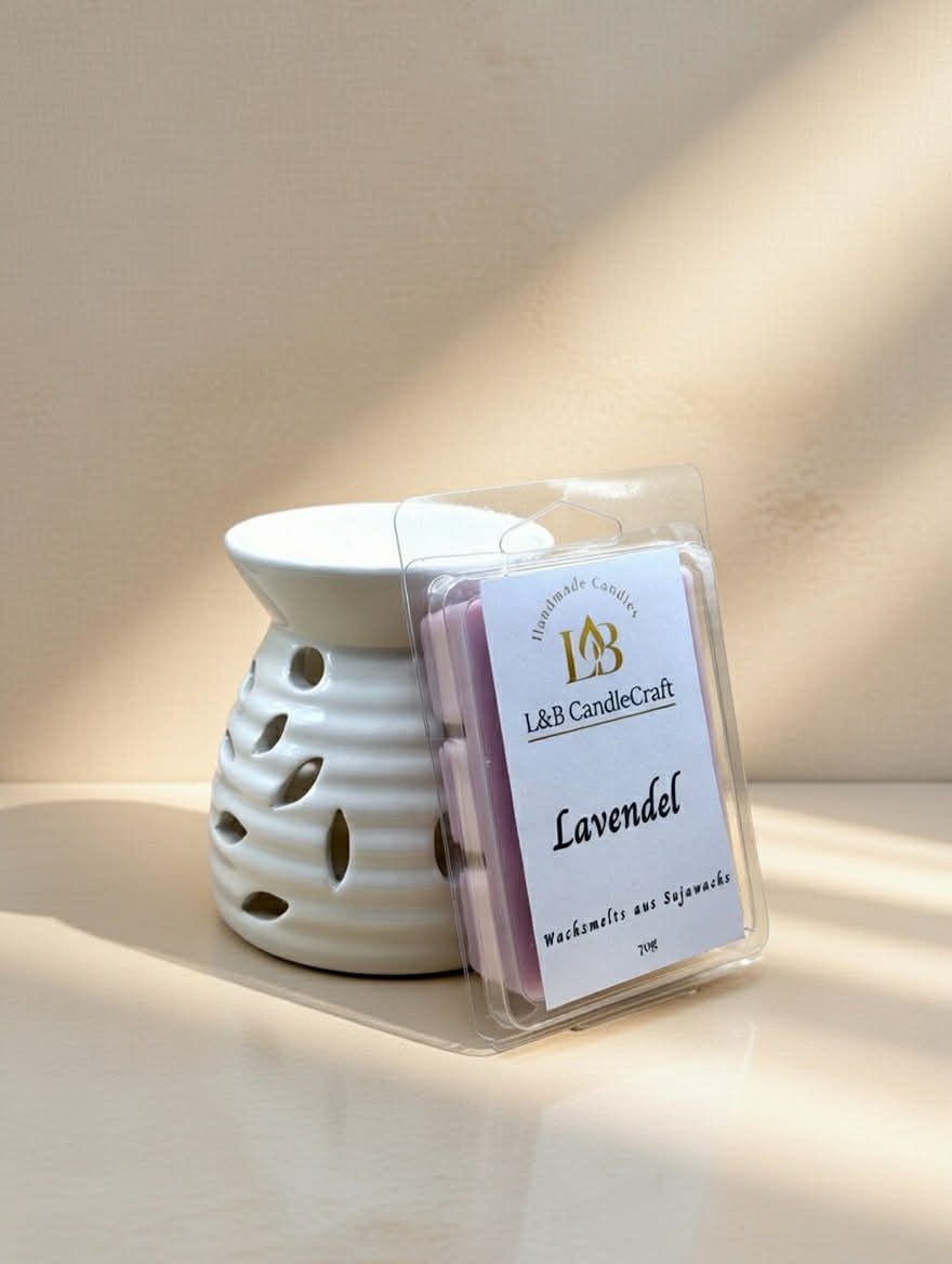 lavendel duftwachs set