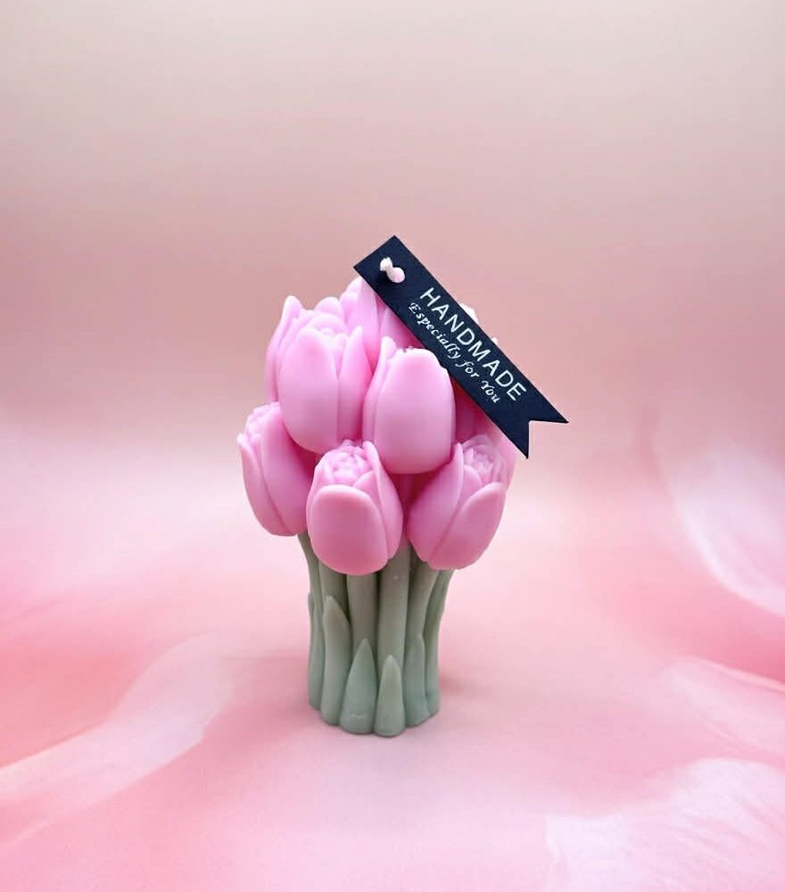 duftkerze frühlingslilie rosa