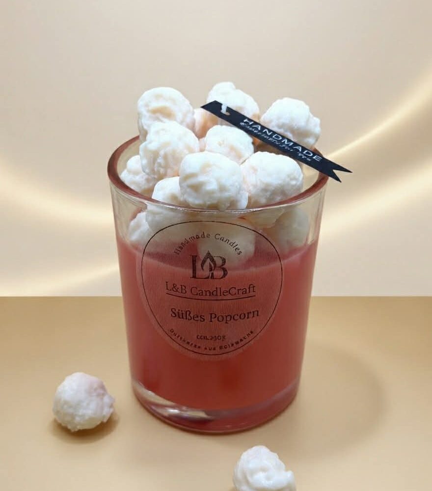 duftkerze süßes popcorn
