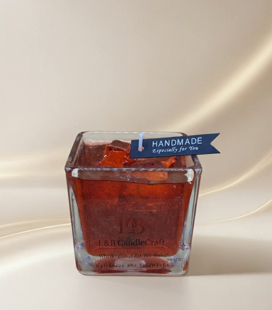 duftkerze whisky glas der ruhe