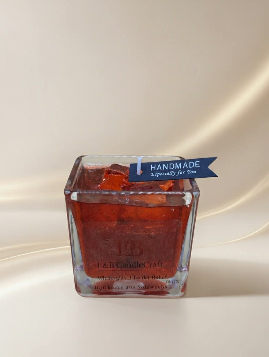 duftkerze whisky glas der ruhe