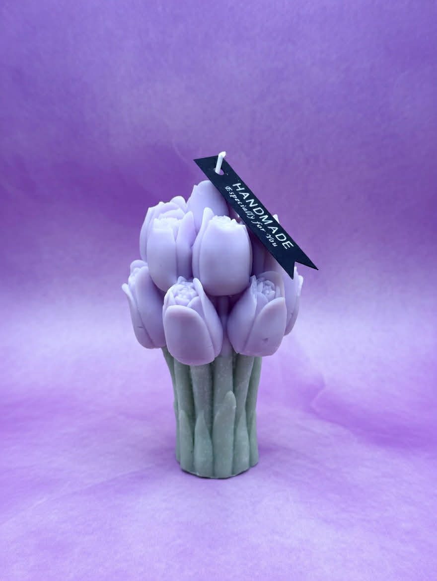 duftkerze frühlingslilie lila