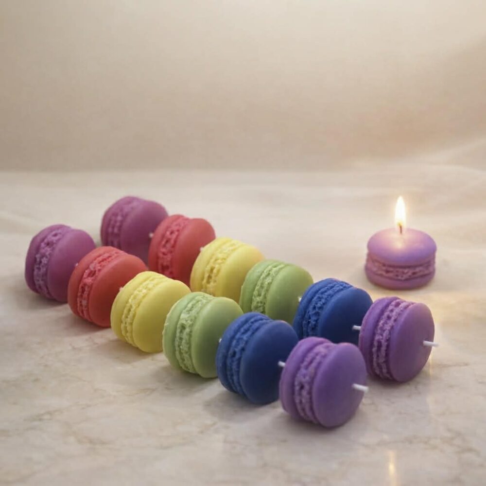 macaron duftkerzen set